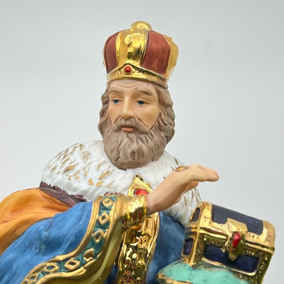 Kirkland Christmas Nativity Wise Man Standing Vintage Replacement #75177 - Picture 7 of 9